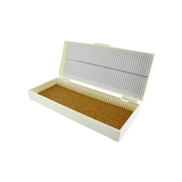 Slide Storage Box, white